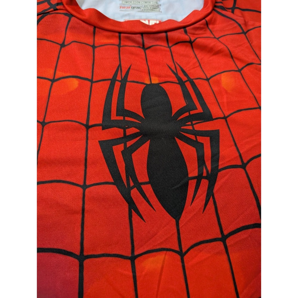 Under Armour Spiderman Shirt Mens XL Heat Gear Compression Marvel Alter Ego READ - Picture 7 of 9